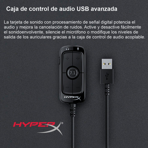 Imagen 9 de 10 de Diadema Gamer Hyperx Cloud Revolver, Audio Usb 7.1 Pc, Ps5|4
