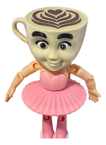 Muñeco Meme Balerina Capuchina 3d