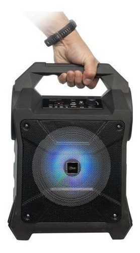 Parlante Karaoke Suitcase Outdoor Microfono Bt Bk Mlab