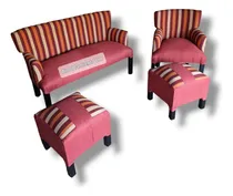 Comprar Poltrona Doble + 1 Individuales +2 Banquito Apoya Pies