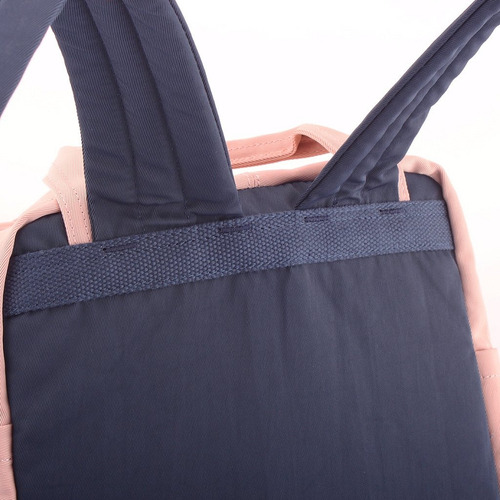Mochila Bolso Himawari Urbana Legitima Color Celeste Y Gris