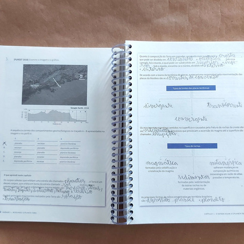Livro Ciências Humanas E Sociais Aplicadas Primeira Série Formação Geral Básica Livro 1 Ensino Médio Geografia História 3a Ed. 2023 Mackenzie (Usado)