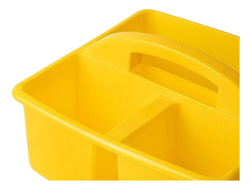 Divisor Organizador De Almacenamiento Artesanal Con Amarillo
