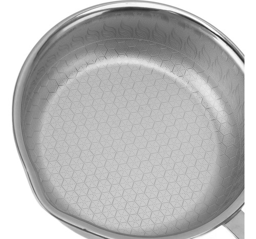 Sartén Antiadherente De Acero Inoxidable Para Cocinar En La