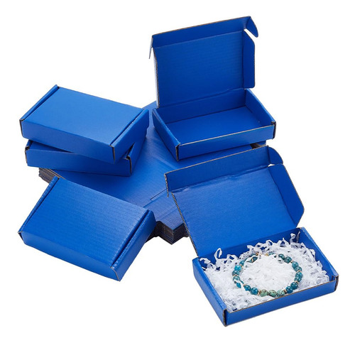 Cajas De Cartn Postal Azules Para Regalos 30 Pack - 12.7x8.2