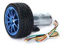 Comprar Motor Con Encoder Motorreductor 6v 210 Rpm + Rueda  Arduino 
