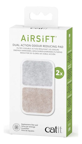 Filtros Airsift X2 Para Litera Cat It Gato Chau Malos Olores