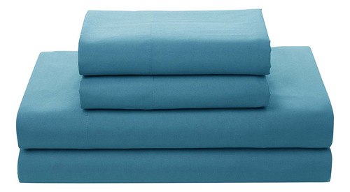 Edredón Sweet Home Collection Desconocido Matrimonial Diseño Rayado Color Azul