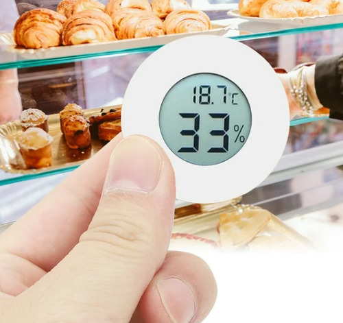 Termómetro Higrómetro Digital Lcd Sensor Temperatura Humedad