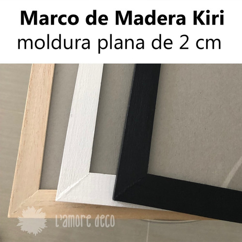 Cuadro Modernos Caballo Negro Marco Y Vidrio Incluido 30x40