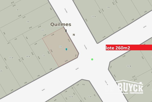 Excelente Esquina En Quilmes A Pasos De Guido