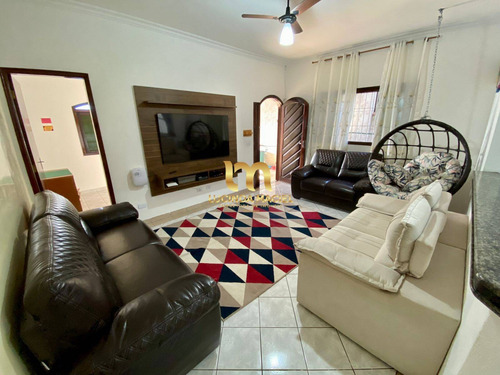 Imagem 8 de 15 de Casa Geminada Na Praia, 03 Dorms, Suíte, 03 Vagas, Quintal- Vila Tupi - Ca2486