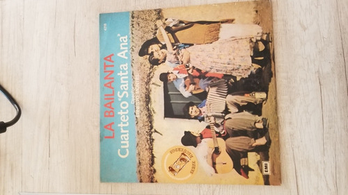 Vinilo Original Cuarteto Santana