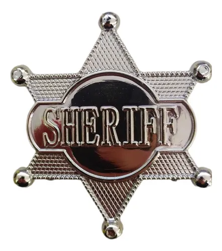 comprar Distintivo De Xerife Policial Estrela Fantasias Festas