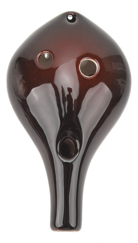 Corda De Flauta De Cerâmica Ocarina De 6 Furos Alto Tone C C