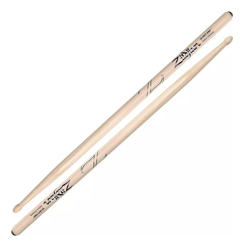 Baquetas Zildjian Z5aa Punta Madera Naturales Color Beige