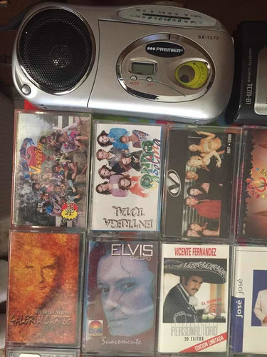 Casetes Cassettes / Variados / Lote Con Walkmans Y Grabadora (Usado)