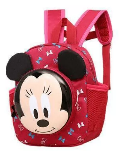 Mochila Pequeña Preescolar Ruz Dinsey Minnie Mimi Niña Awes Coleccion Color  Rosa