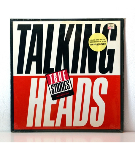 Talking Heads - True Stories - Lp De Época Nuevo Y Sellado!