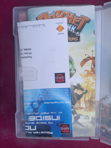 Ratchet & Clank Size Matters ( Psp ) 12v _\(^o^)/_ (Usado)