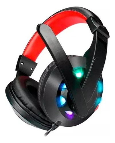 Audifonos Auriculares Headset Gaming Gamer Rgb Pc A65