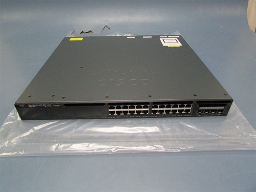 Switch Cisco 3650-24ps-s 24 Port 1g Poe+ 390 Watt 4sfp