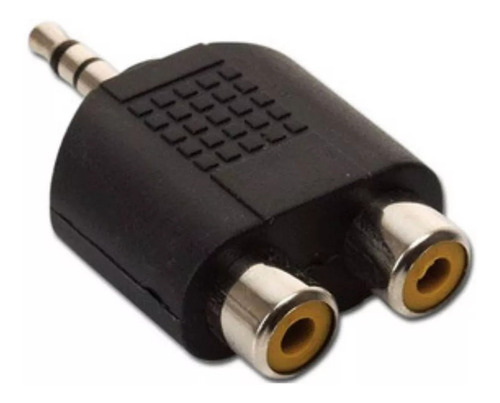 Adaptador De 2 Rca (h) A Plug 3,5mm (m)  - Ditron