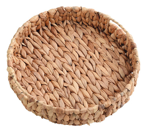 Organizador De Cestas De Frutas De Vime Decorativo Em Tecido