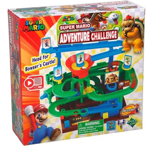 Juego de mesa Mario Bros Epoch Adventure Challenge
