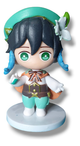 Venti Figura Arconte Anemo Genshin Impact Gashapon