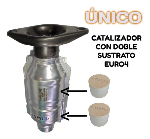 Catalizador Note 1.6 Litros Todos Los Años Doble Sustrato