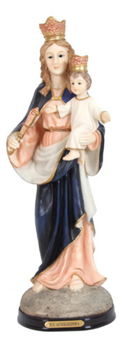 Escultura Nossa Senhora Auxiliadora 15cm