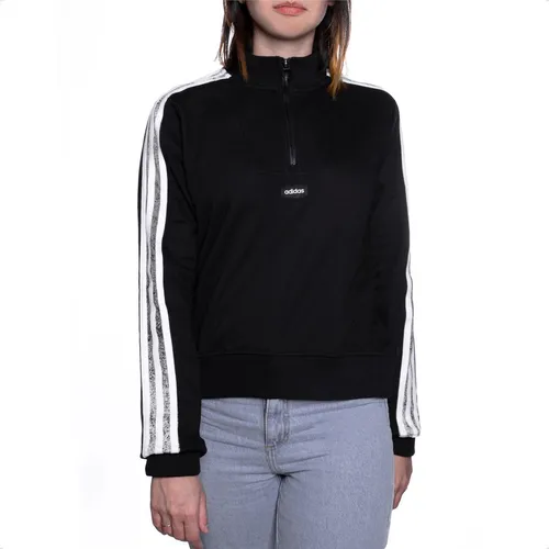 Buzo 1 2 Cierre adidas Wmn Swt Mujer Casual Urbano
