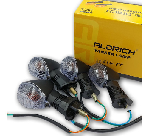 Imagen 1 de 2 de Luz De Cruce Suzuki Vstrom Dl650 Dl1000 Mica Blanca Kit Moto