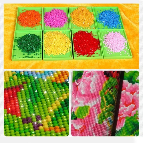 Hh F Pintura De Diamantes - Diy 5d Rhinestones - A Bela 2