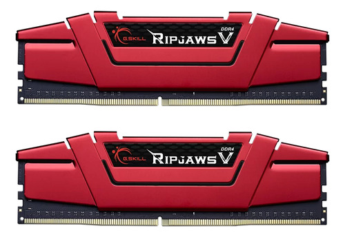 Memoria G.skill Ripjaws V 16gb 2x8gb Rojo Ddr4 2400mhz