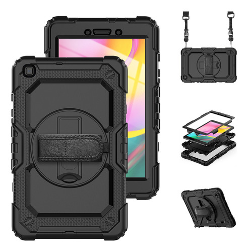 Funda Para Galaxy Tab A De 8.0 Pulgadas 2019 Con Protector D