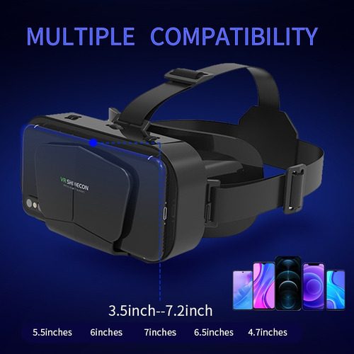 Oculos 3d Virtual Com Controle Filme Video Celular Jogos 799