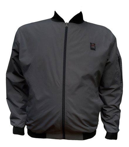 Campera De Microfibra Bomber Talle Grande Especial Premium