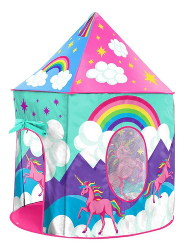 Carpa Camping Set Campamento Infantil Niña Unicornio Pony 