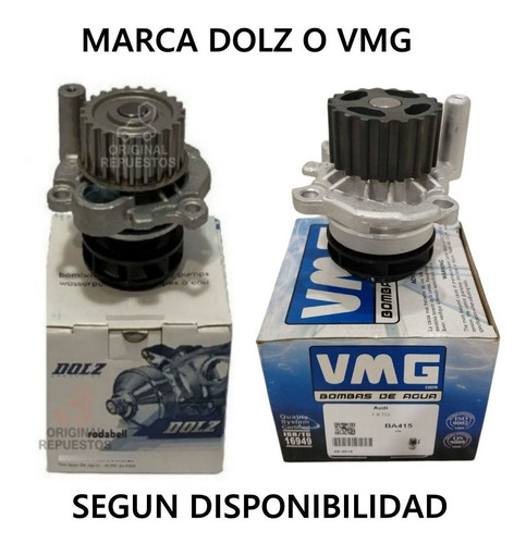 Kit Correa Distribución + Bomba Agua Audi A3 1.9 Tdi