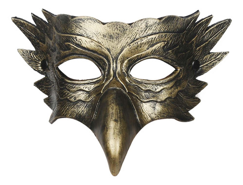 Máscara De Águila Cómoda De Usar Máscara De Dorado