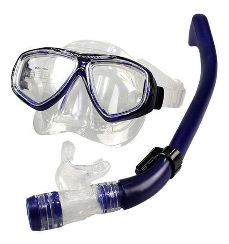 Kit Máscara Mergulho Kit Astra Snorkel Com Válvula