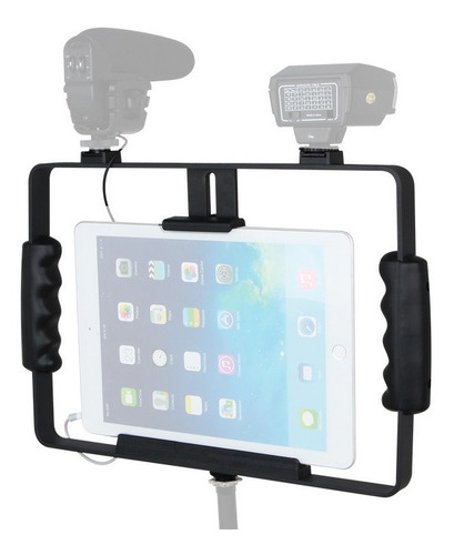 Suporte De Tablets iPad P/gravação Em Pedestal De Microfone