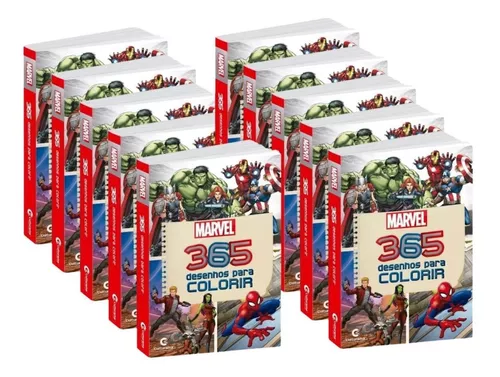 365 Desenhos para Colorir - Marvel