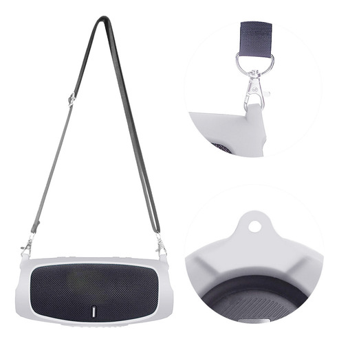 Funda De Silicona Con Correa Para Jbl Charge 5