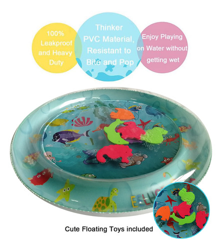 Colorida Alfombra De Juegos Acuáticos Para Bebés Iatable Con