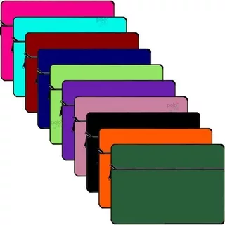 Funda Neoprene Premium Macbook C/ Bolsillo 15 15.6 Colores