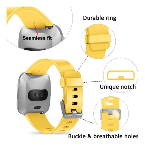 Correa Wepro, Compatible Con Reloj Fitbit Versa 2/lite Am Oo