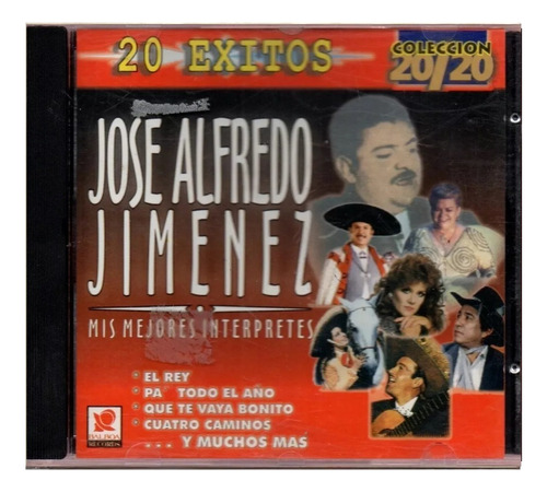 Cd Jose Alfredo Jimenez Mis Mejores Interpretes..